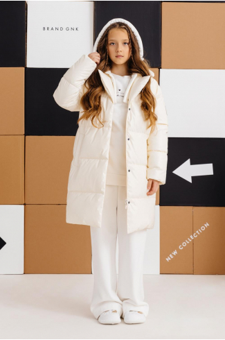 Синее пальто из драпа для девочки Besta Plus KN купить с доставкой в интернет-магазине натяжныепотолкибрянск.рф